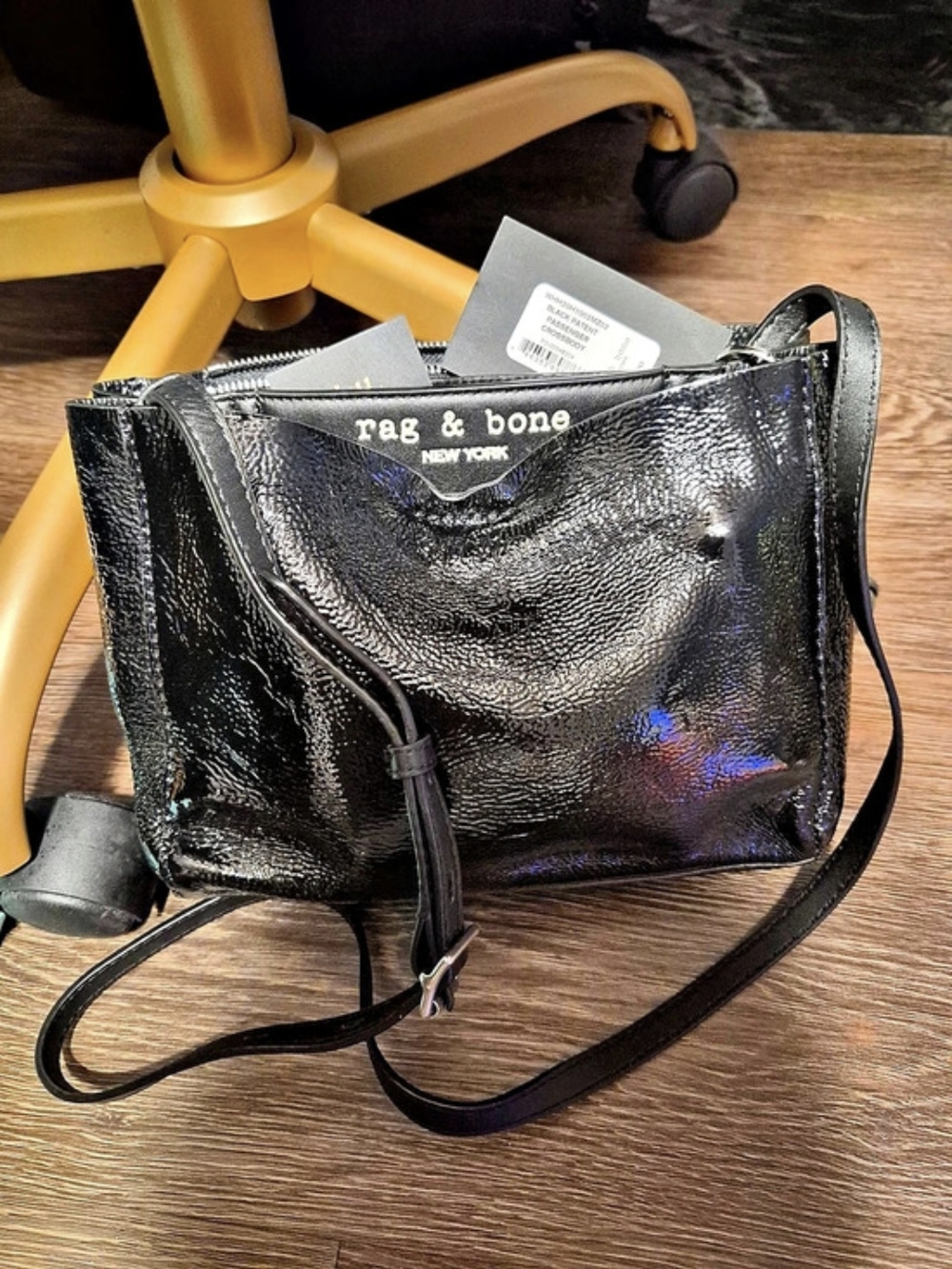 rag & bone Passenger Crossbody Black NWT